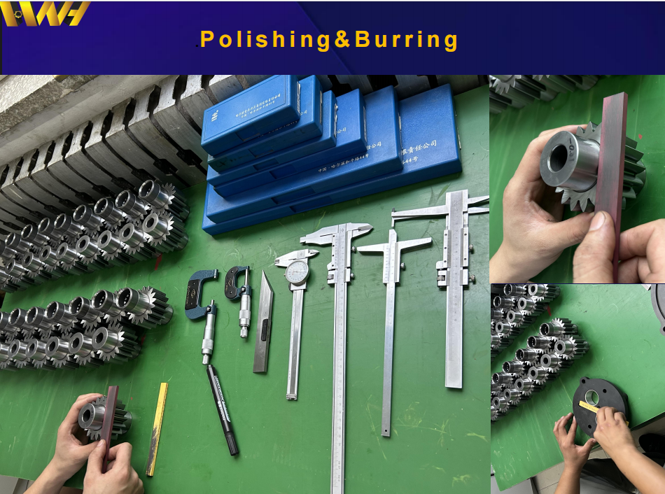 Grinding and polishing